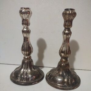 Towle Silver Candlestick Holders